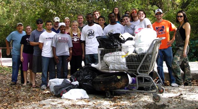 2007 San Marcos River Clean-up